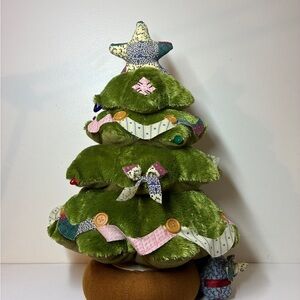 Gund Green Plush Holiday Tree with Star